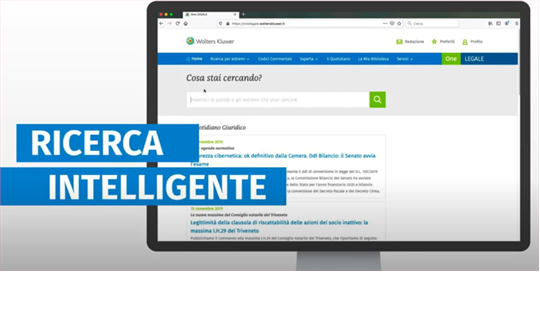 One LEGALE Ricerca Intelligente